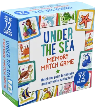 Peter Pauper Press Memory Match Game-Under the Sea