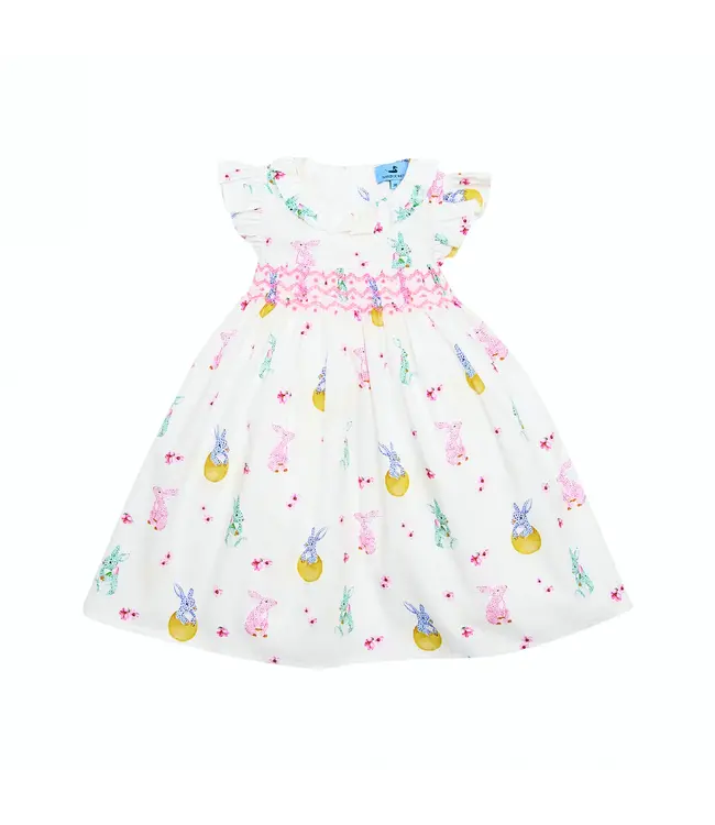 Easter Parade Smocked Bow Dress
