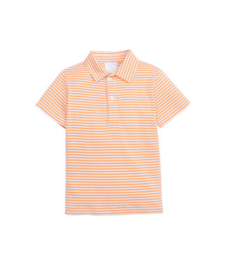 Orange Stripe S/S Polo