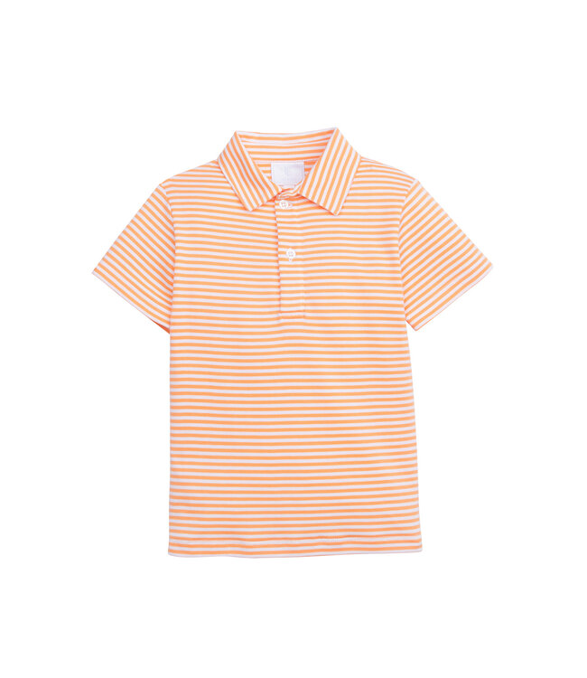 Orange Stripe S/S Polo