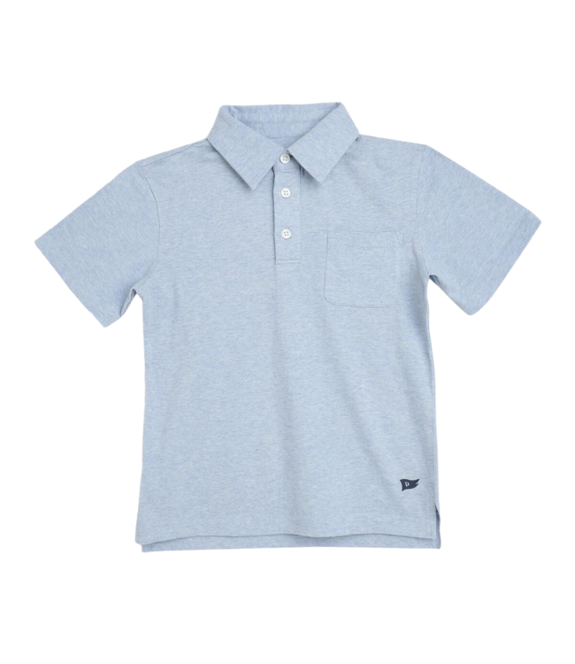 Blue Performance Heather S/S Polo