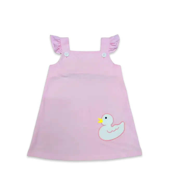 Paradise Pink Annie Dress w/Duck