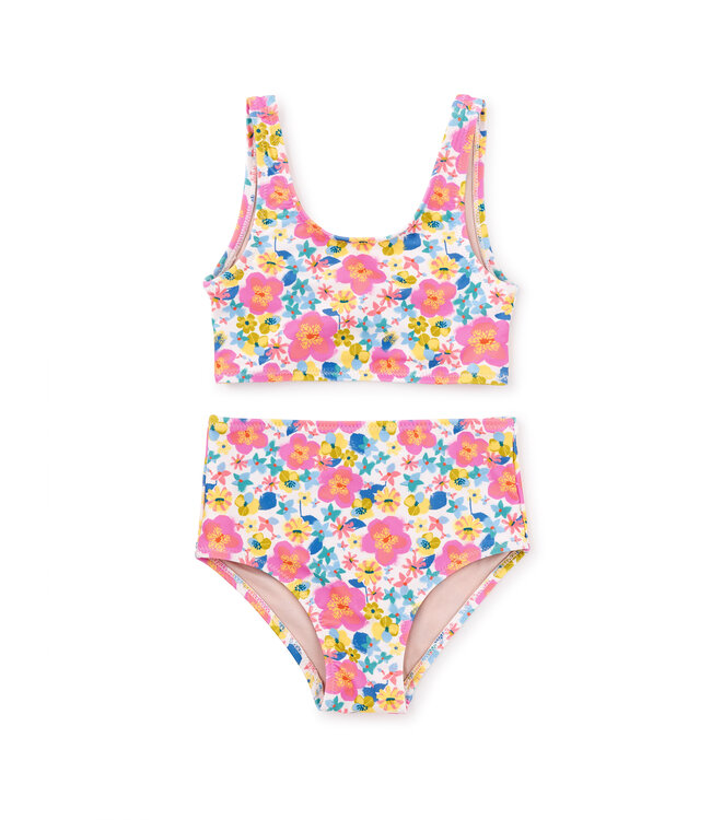 Tropical Two-Piece Swimsuit