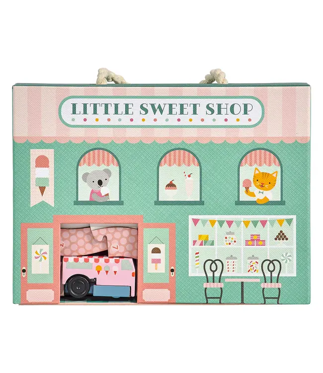 Little Sweet Shop Wind Up & Go Play Set