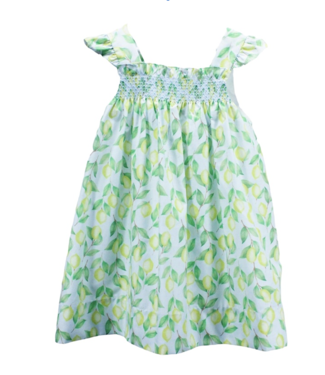 Alex & Nicole Yellow Lemon Tree Dress