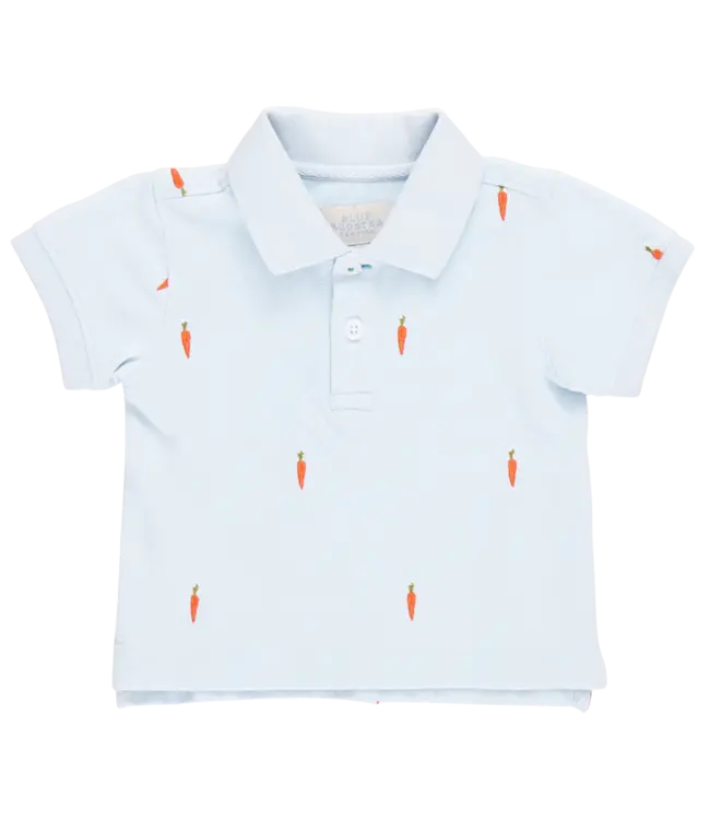 Carrot Embroidery Alec Shirt