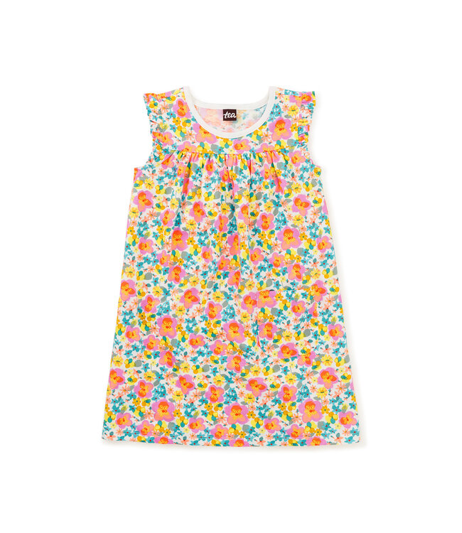 Tropical Hibiscus Floral Mighty Mini Dress