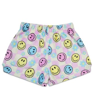 Iscream Happy Check Plush Shorts