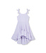 Habitual Lilac Ruffle High-Low Dress