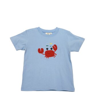Sky Blue S/S Tee Crab w/Fish