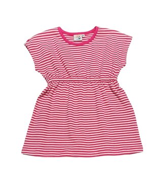 Hot Pink/White Stripe Dress