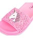 Lola & the Boys Pink Glitter Unicorn Slides