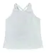 White Cross Back Athletic Top