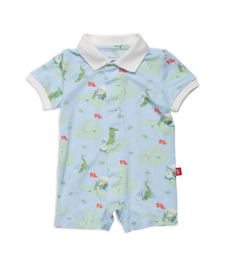 A Putt Above Polo SS Romper
