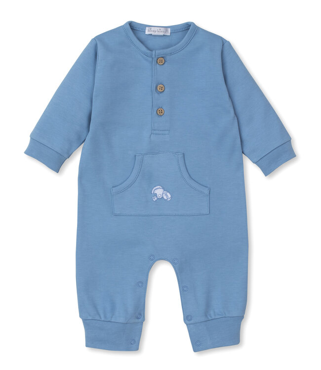 Kissy Kissy Blue Football Kicks Playsuit