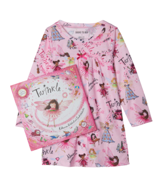 Cradle Pink Twinkle Nightdress with Book