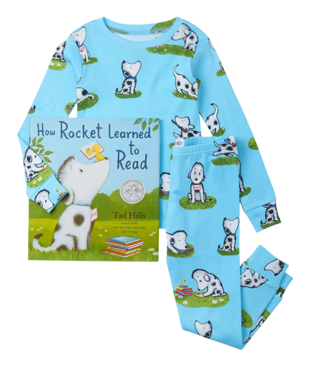 How Rocket Learned To Read PJ Set w/Book