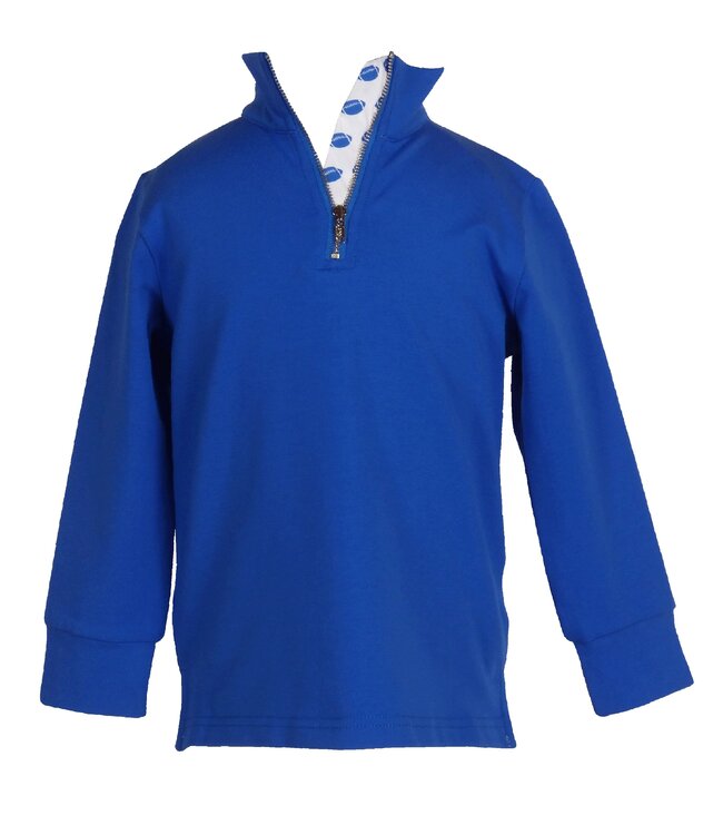 The Yellow Lamb Duke Blue Game Day Quarter Zip