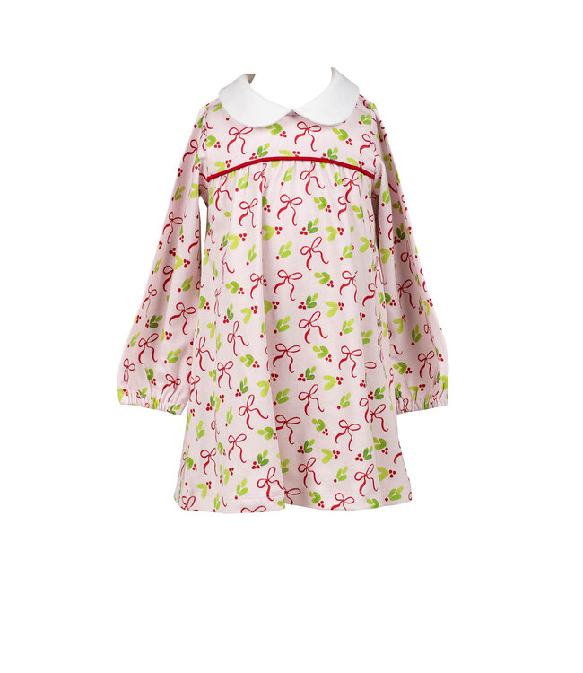 the proper peony Holly Bows Dress