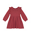 Mabel and Honey Red Autumn Dress