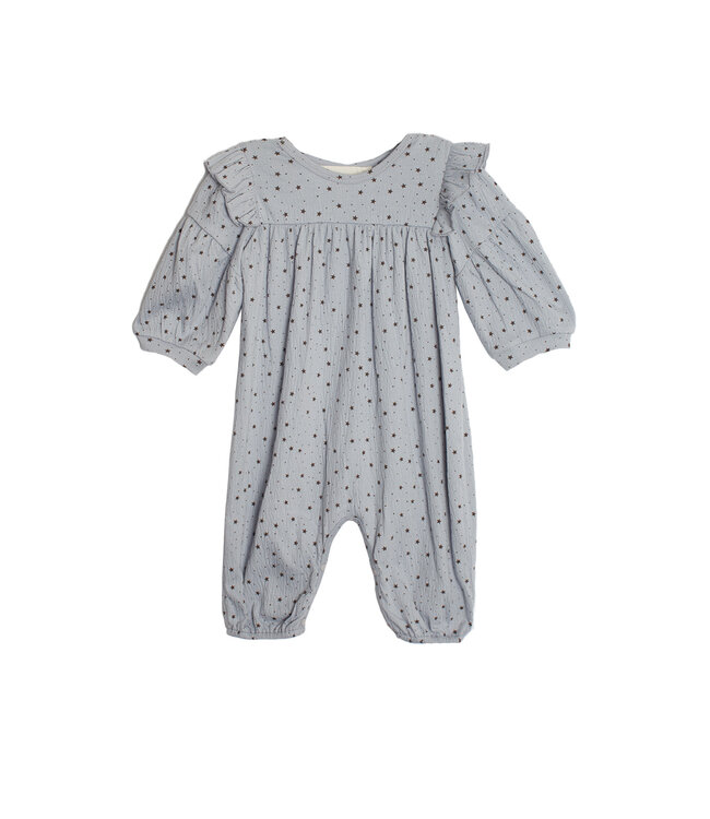 Mabel and Honey Blue Twinkle Twinkle Romper