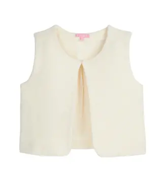 Bisby Cream Sherpa Vest