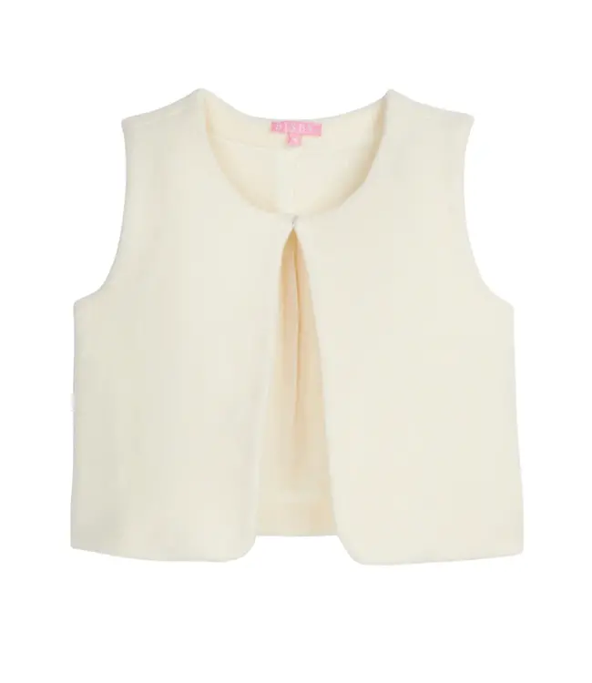 Bisby Cream Sherpa Vest