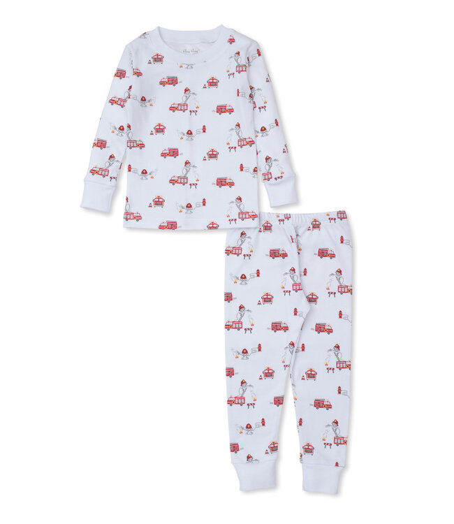 Kissy Kissy Firetruck Fun Snug INF. PJ Set