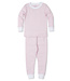 Kissy Kissy Pink Team Stripes Snug PJ Set