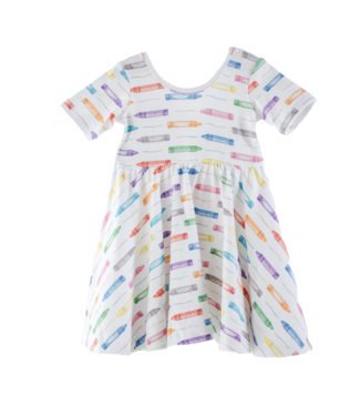 Nola Tawk You Color My World Cotton Twirl Dress