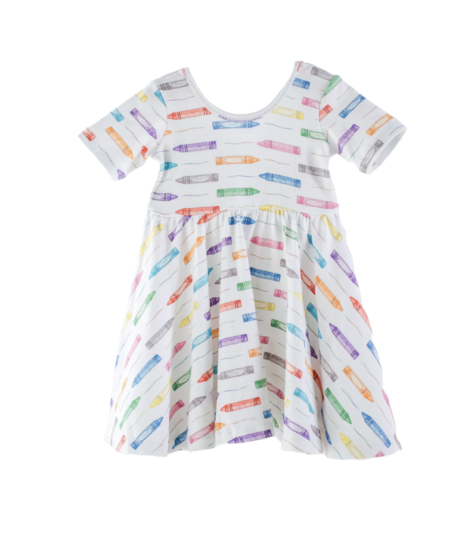 Nola Tawk You Color My World Cotton Twirl Dress