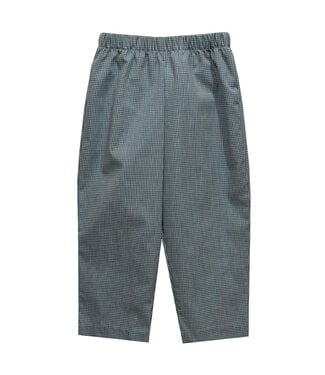 vive la fete Hunter Green Gingham Boys Pull on Pant