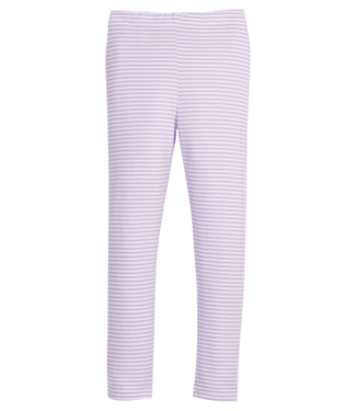 Little English Lavender Stripe Leggings