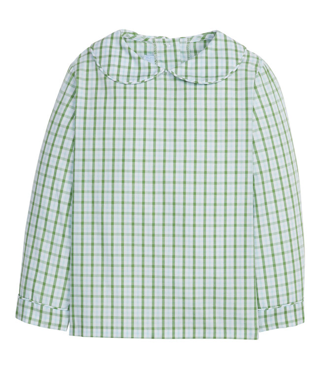 Little English Leland Plaid Peter Pan Shirt