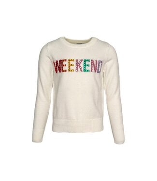 Lola & the Boys Happy Weekend Sweatshirt