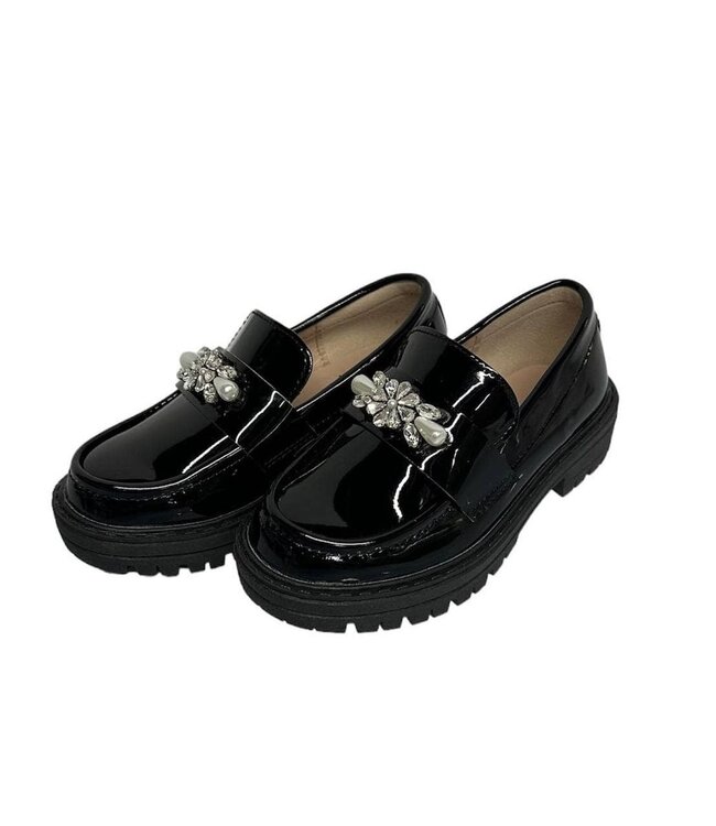 Lola & the Boys Pearl Patent Loafer