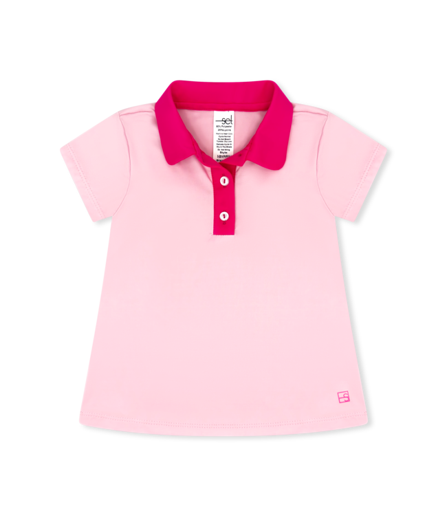 Set Athleisure Cotton Candy Pink Power Gabby  Shirt