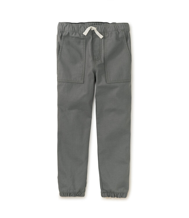 Tea Collection Graphite Game On Reverse Twill Joggers