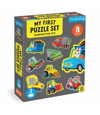 hachette book group My First Puzzle Set-Construction Site