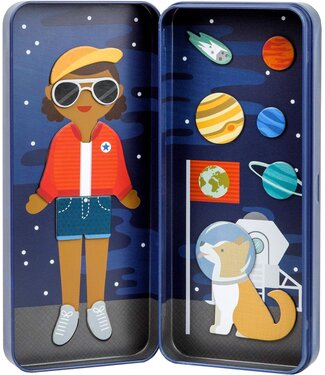 hachette book group Shine Bright Space Bound Magnetic Dress Up Set