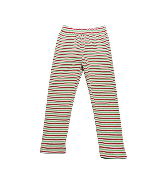 Luigi Red/Green/White Stripe Legging