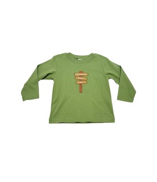 Luigi Green Trail Sign L/S T-Shirt