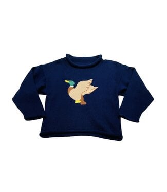 Luigi Dk. Royal Mallard Flying Sweater