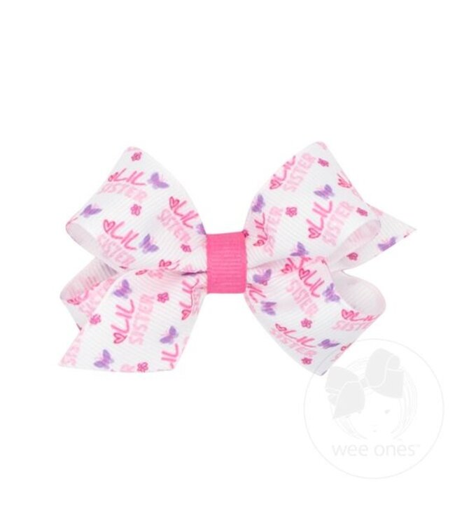 Wee Ones Mini Lil Sis Bow