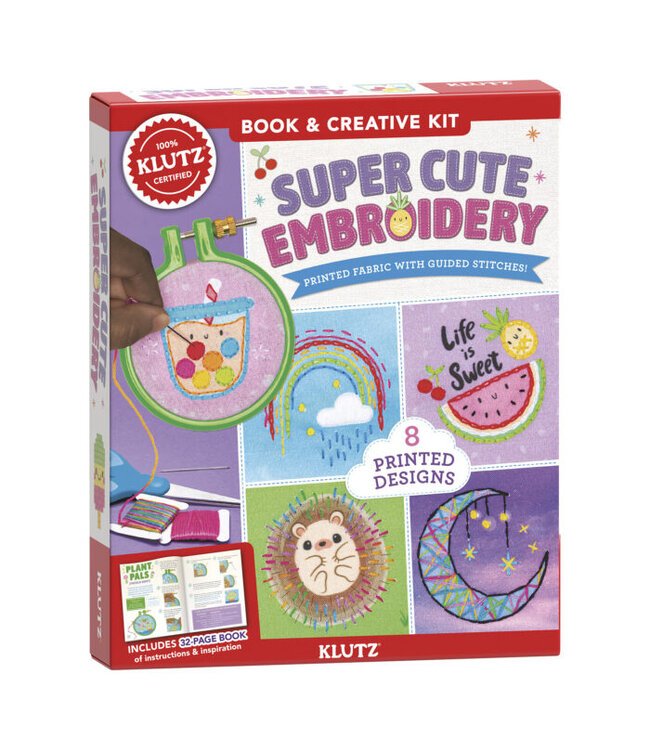 Scholastic/Klutz Super Cute Embroidery