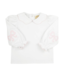 Beaufort Bonnet White/Pink Emma's Elbow Patch Top