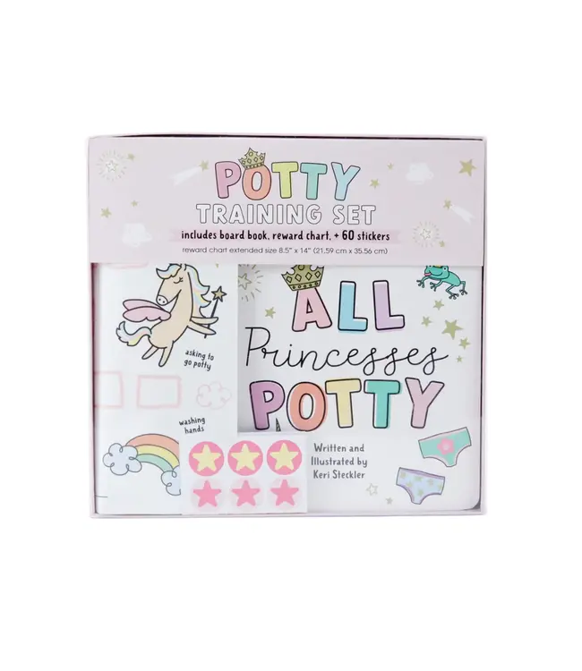 Scholastic/Klutz All Princesses Potty Board Book Set