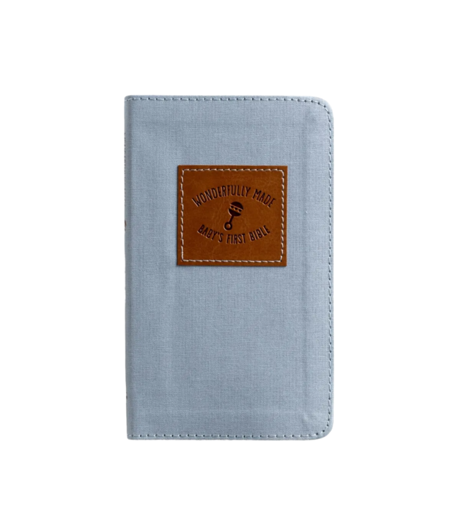 Dayspring Blue Wonderfully Made Baby's 1st Bible for Boys