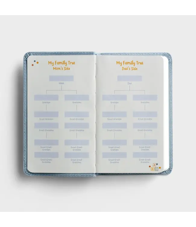 Dayspring Blue Wonderfully Made Baby's 1st Bible for Boys
