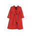 Gabby. Back Bow Blair Red Dress